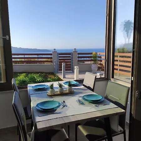 Wish Sea & Mountain View Villa Stalos Exterior photo