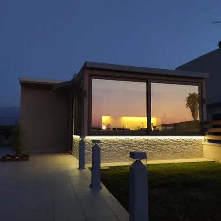 Wish Sea & Mountain View Villa Stalos Exterior photo